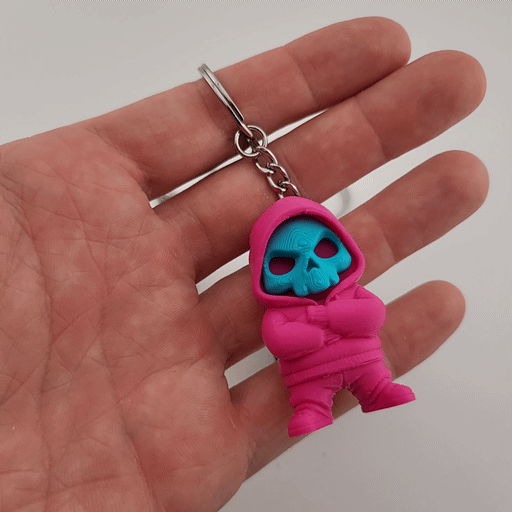 Llavero calavera urbana - Imagen 2