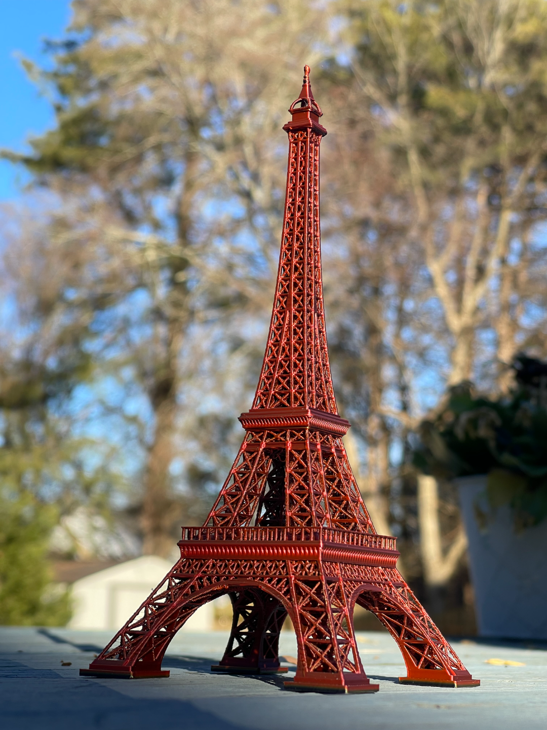 Torre Eiffel decorativa - Imagen 2