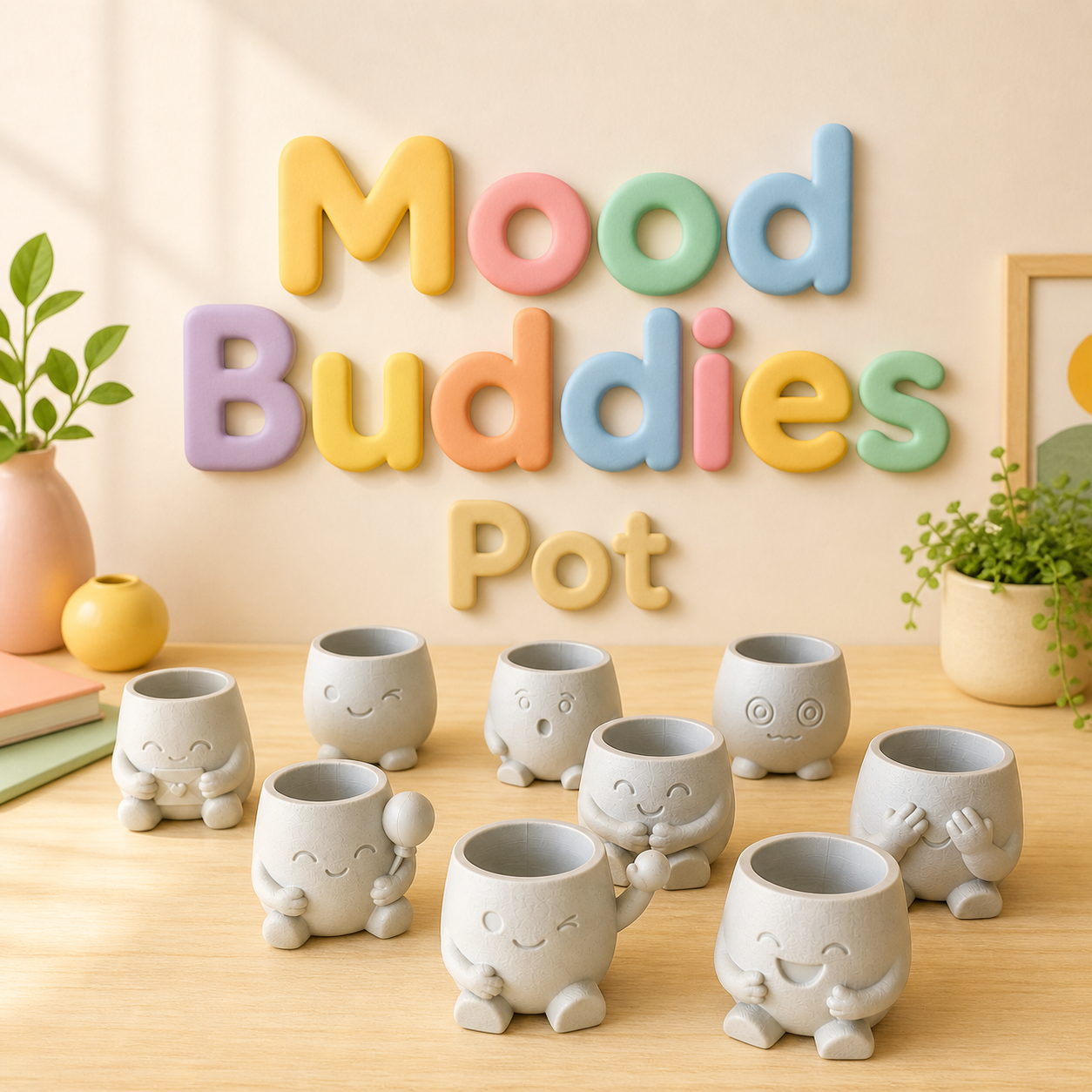 Maceta Mood Buddies - Imagen 2