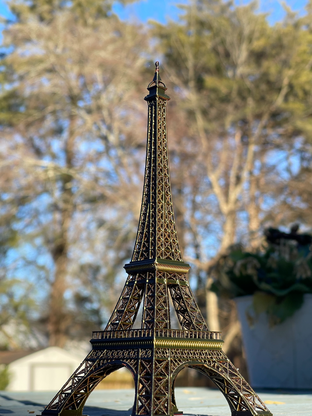 Torre Eiffel decorativa - Imagen 3