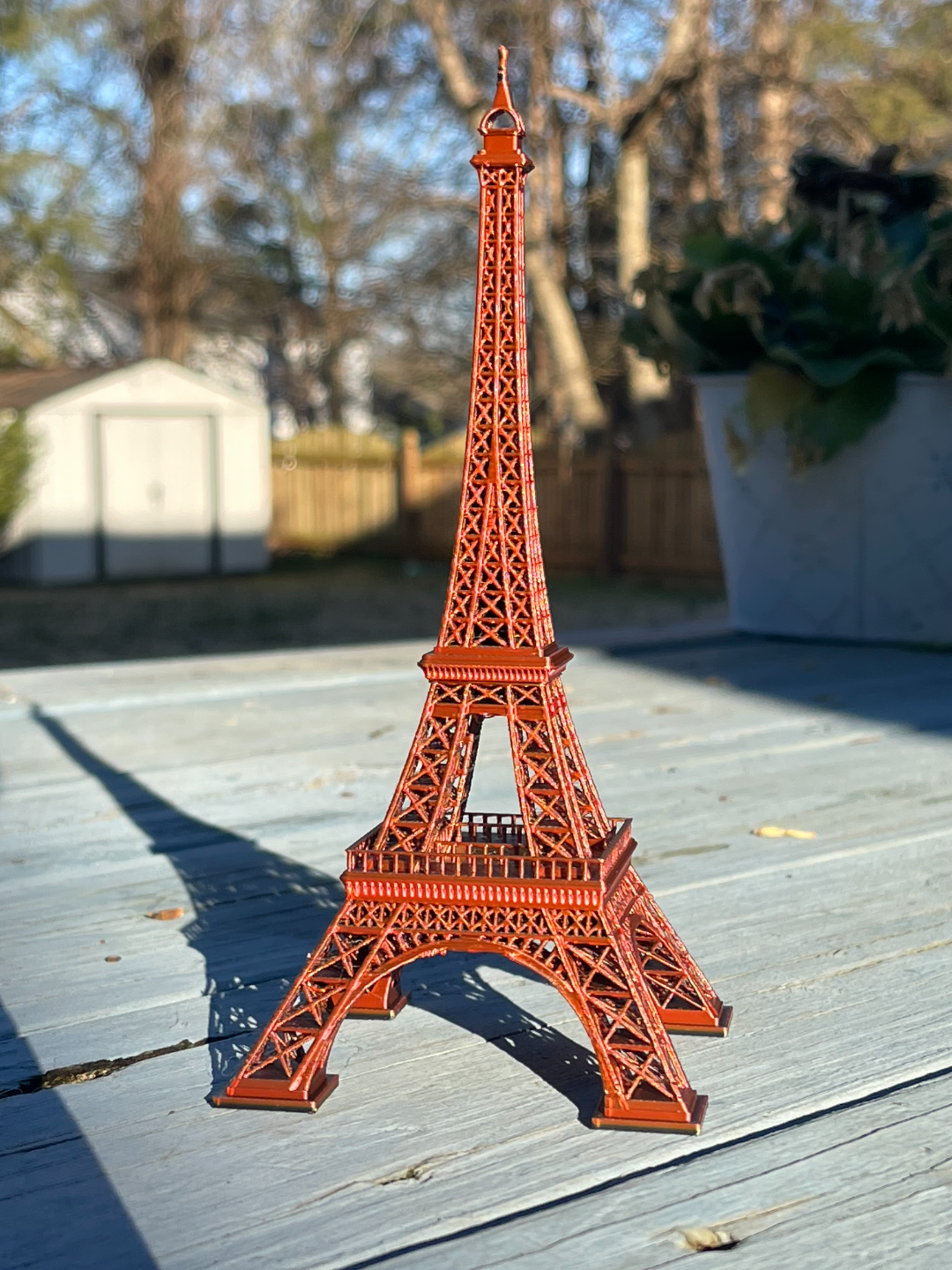 Torre Eiffel decorativa - Imagen 4