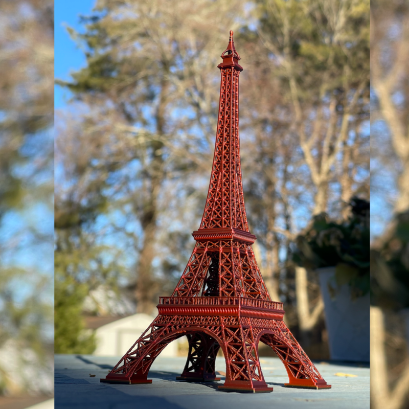 Torre Eiffel decorativa