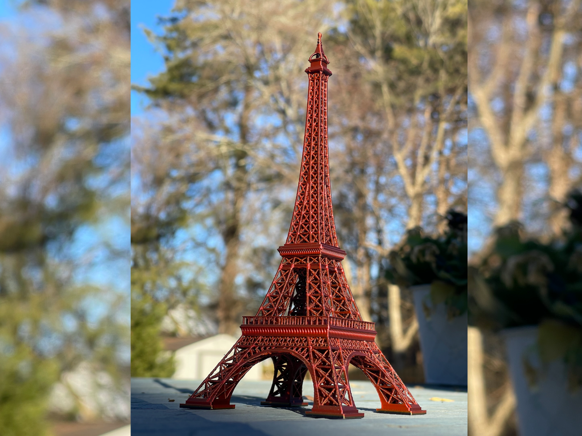 Torre Eiffel decorativa
