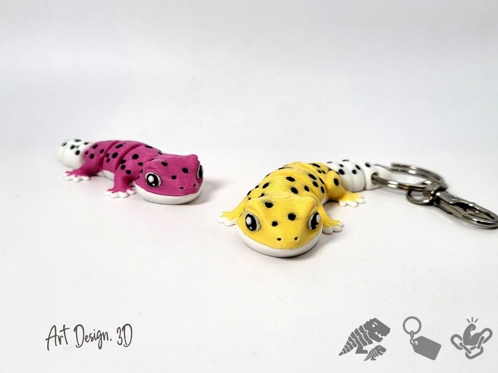 Geco leopardo articulado