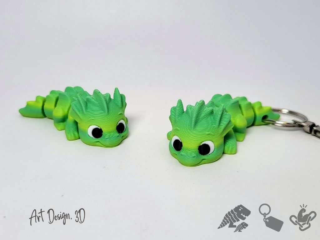 Dragón de agua articulado