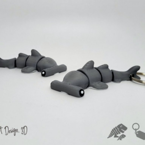 Tiburón martillo articulado