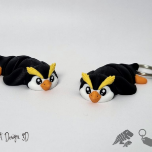 Pingüino de penacho articulado
