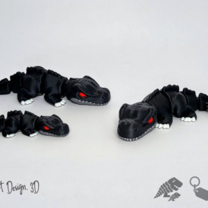 Tiranosaurio Rex enojado articulado