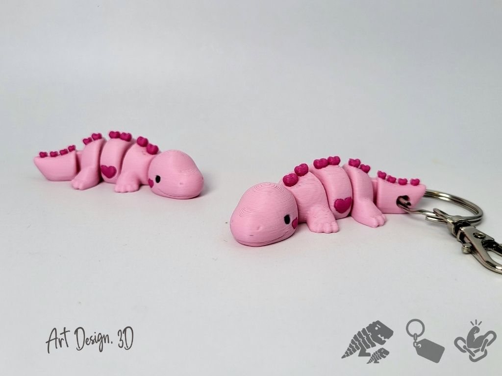 Dino del amor articulado