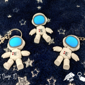 Astronauta articulado y flexible - Articulaciones reforzadas