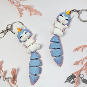 Unicornio articulado y flexible - Articulaciones reforzadas