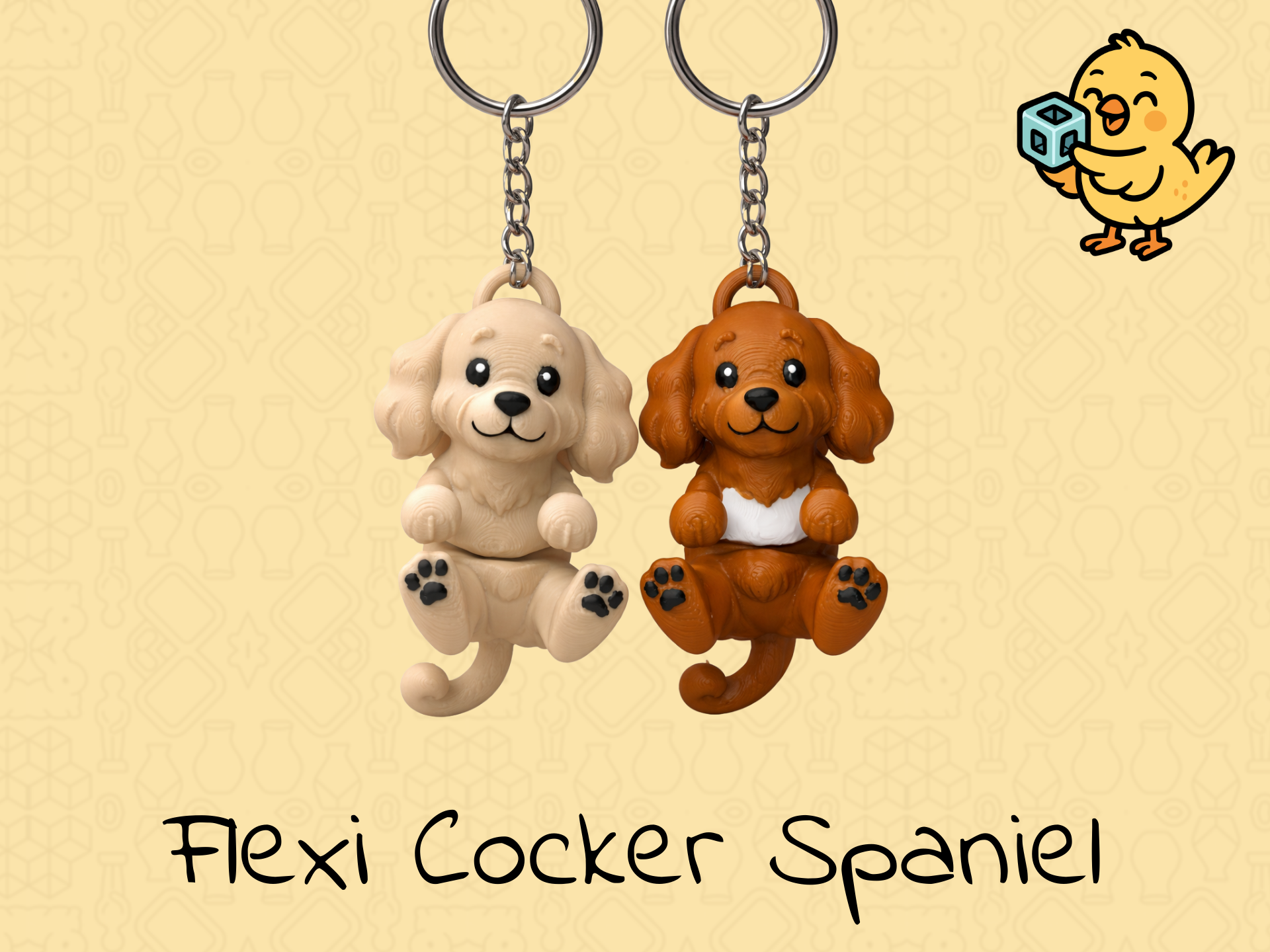 Cocker Spaniel articulado