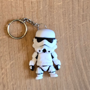 Llavero Stormtrooper de Star Wars articulado y flexible