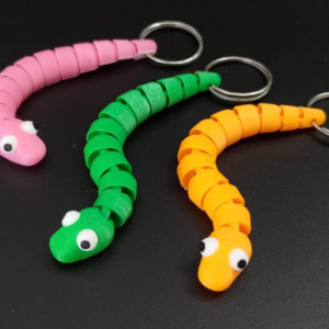 Serpiente tierna articulada y flexible