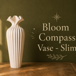 Florero Bloom Compass - Estilizado