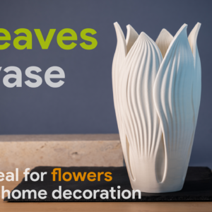 Florero Hojas - Diseño decorativo