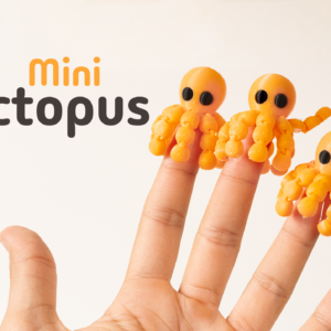 Mini pulpo – Articulado y llavero