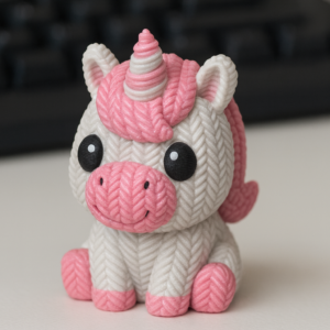 Unicornio tejido