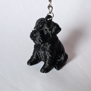 Llavero mini schnauzer
