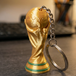Llavero Copa del Mundo con argolla integrada