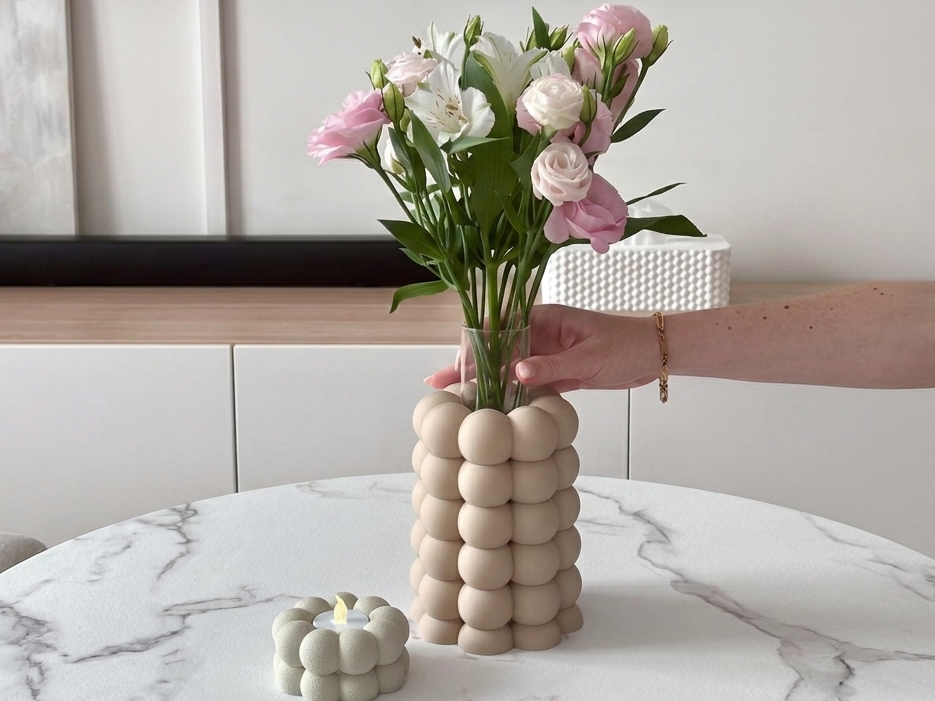 Florero Burbujas