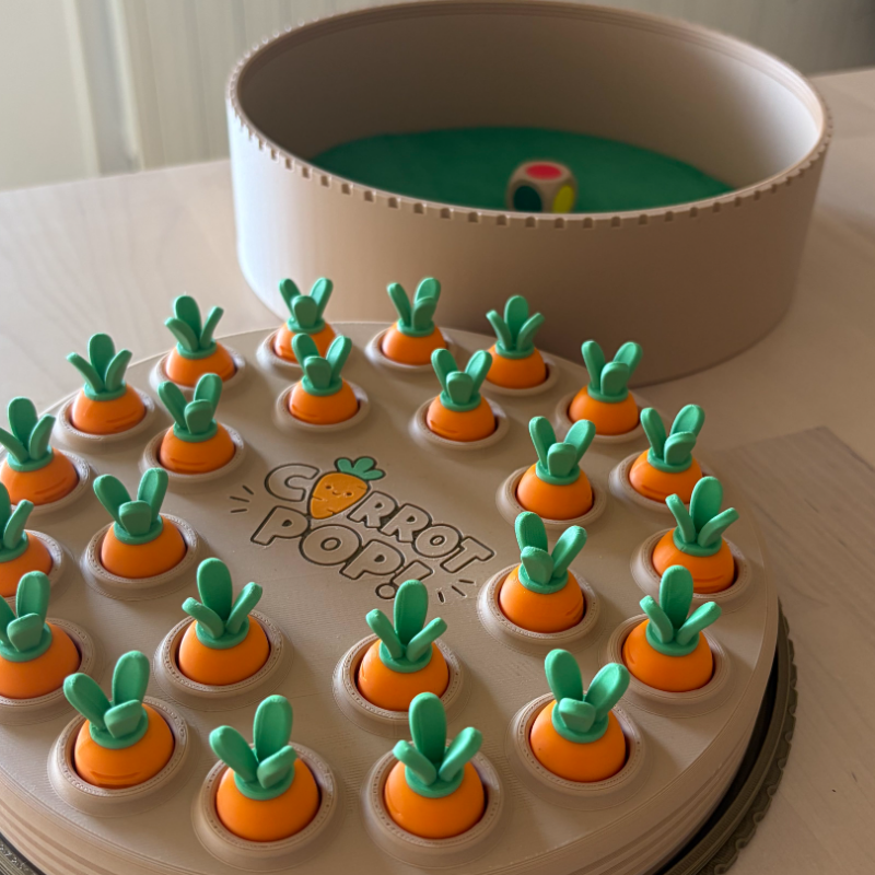 Caja de guardado para Carrot Pop