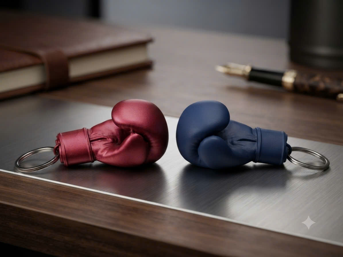 Llavero mini guante de boxeo