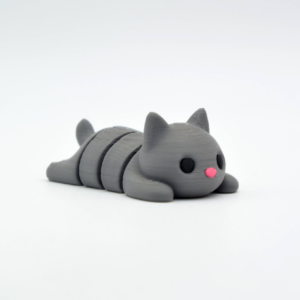 Gato articulado y flexible - Llavero articulado