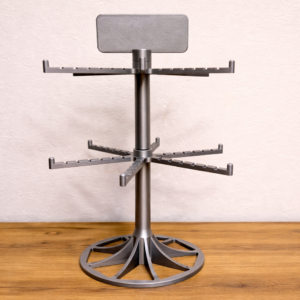 Soporte giratorio para joyas y llaveros