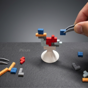 Juego de equilibrio Tetris – Destreza y motricidad fina
