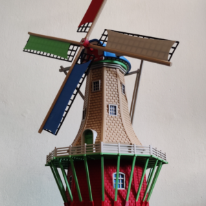 Molino de viento holandés