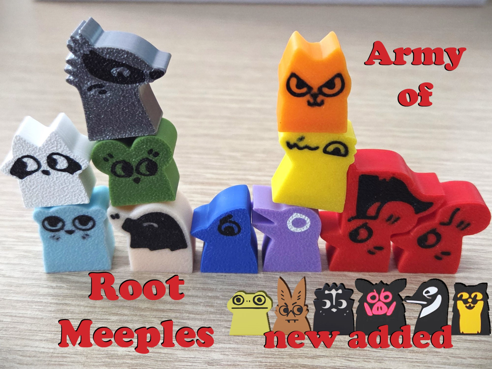 Meeples de repuesto
