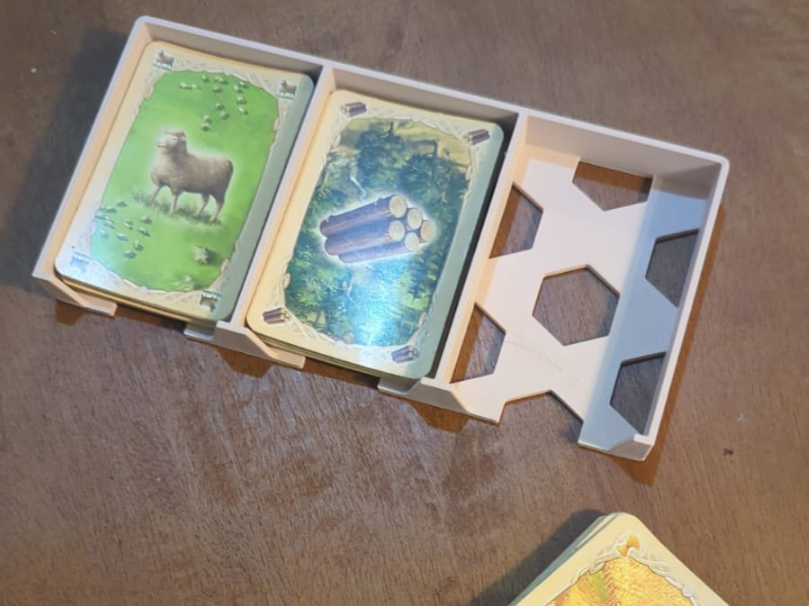 Portatarjetas para Catan (u otros juegos de mesa)
