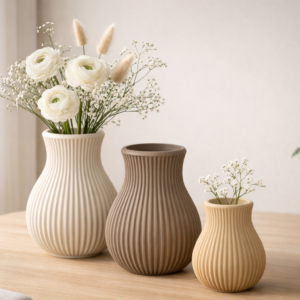 Colección Aura - Florero Japandi Harmony N.º 2