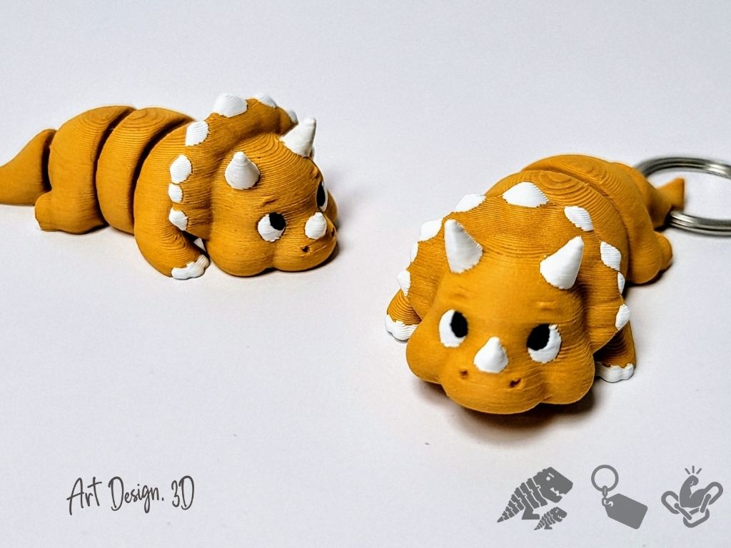 Triceratops articulado