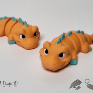Dinosaurio articulado - Articulaciones reforzadas