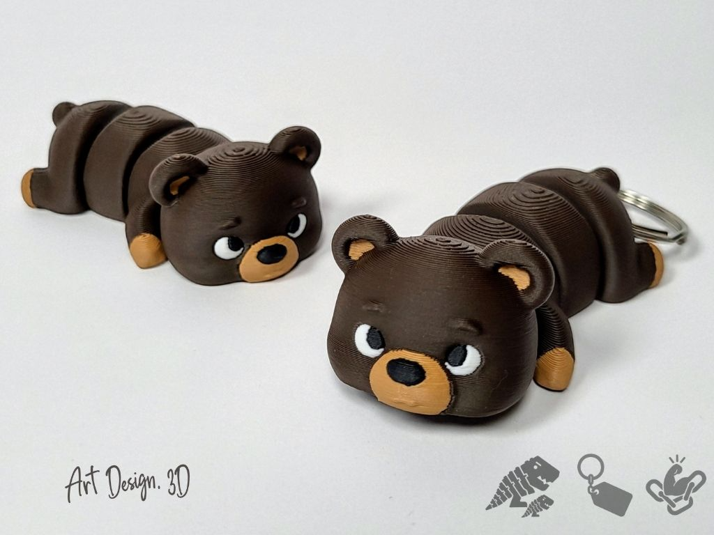 Oso articulado - Articulaciones reforzadas