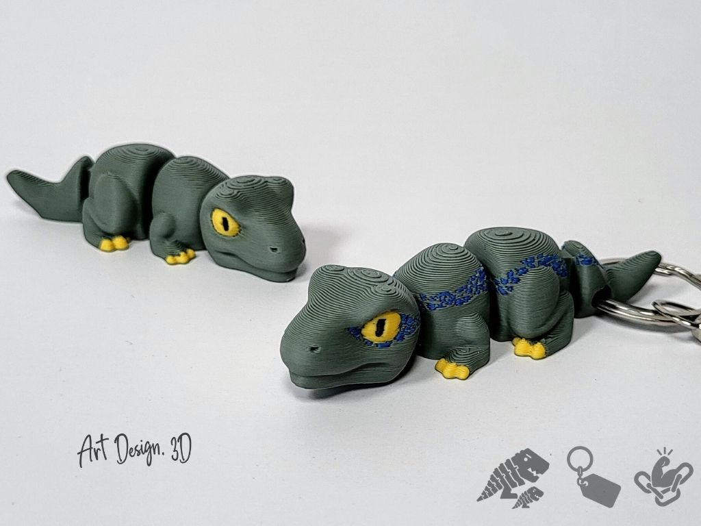 Velociraptor articulado