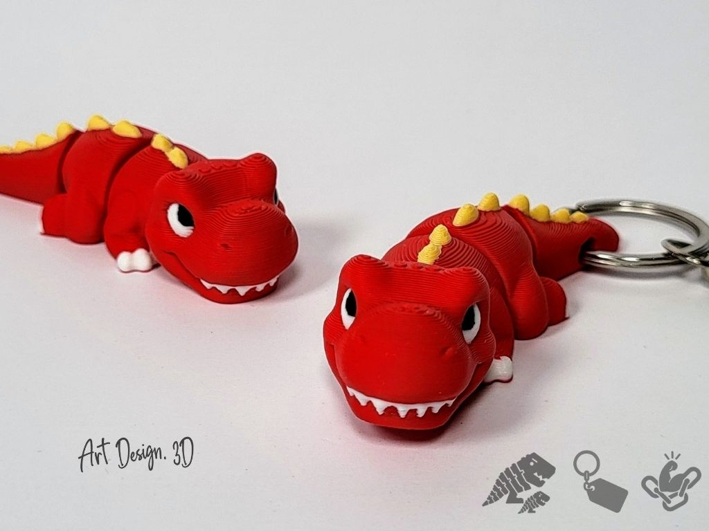 Tiranosaurio Rex articulado - Articulaciones reforzadas