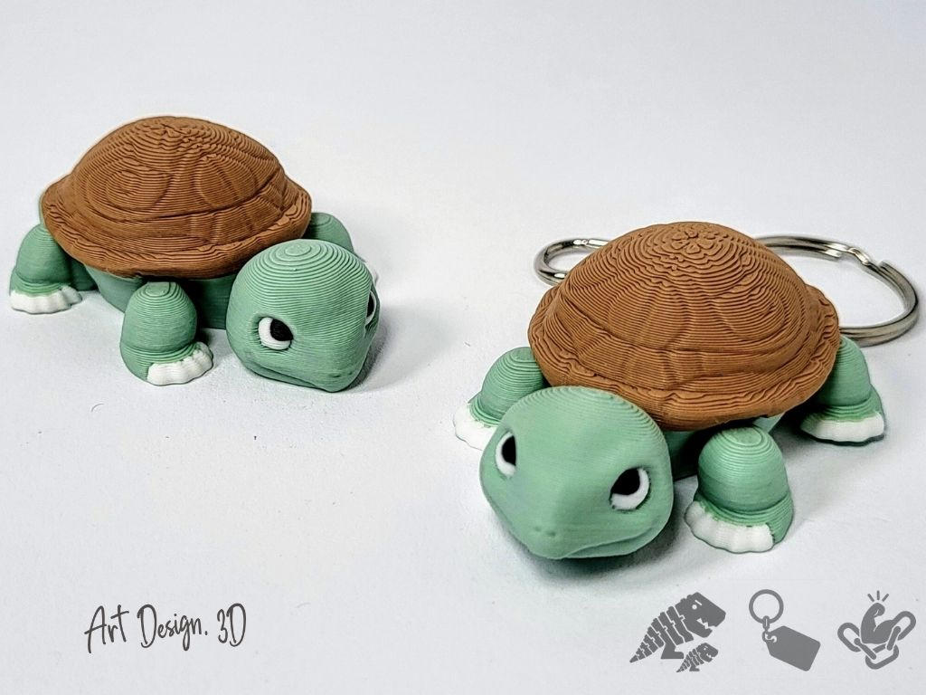 Tortuga terrestre articulada - Articulaciones reforzadas