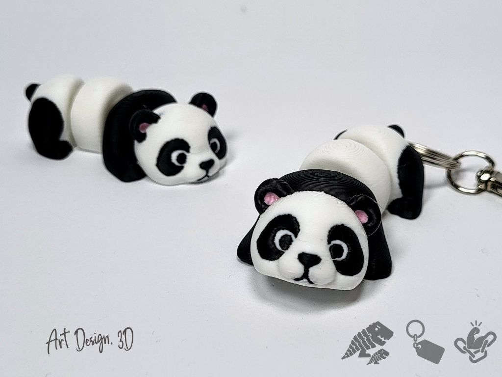 Panda articulado
